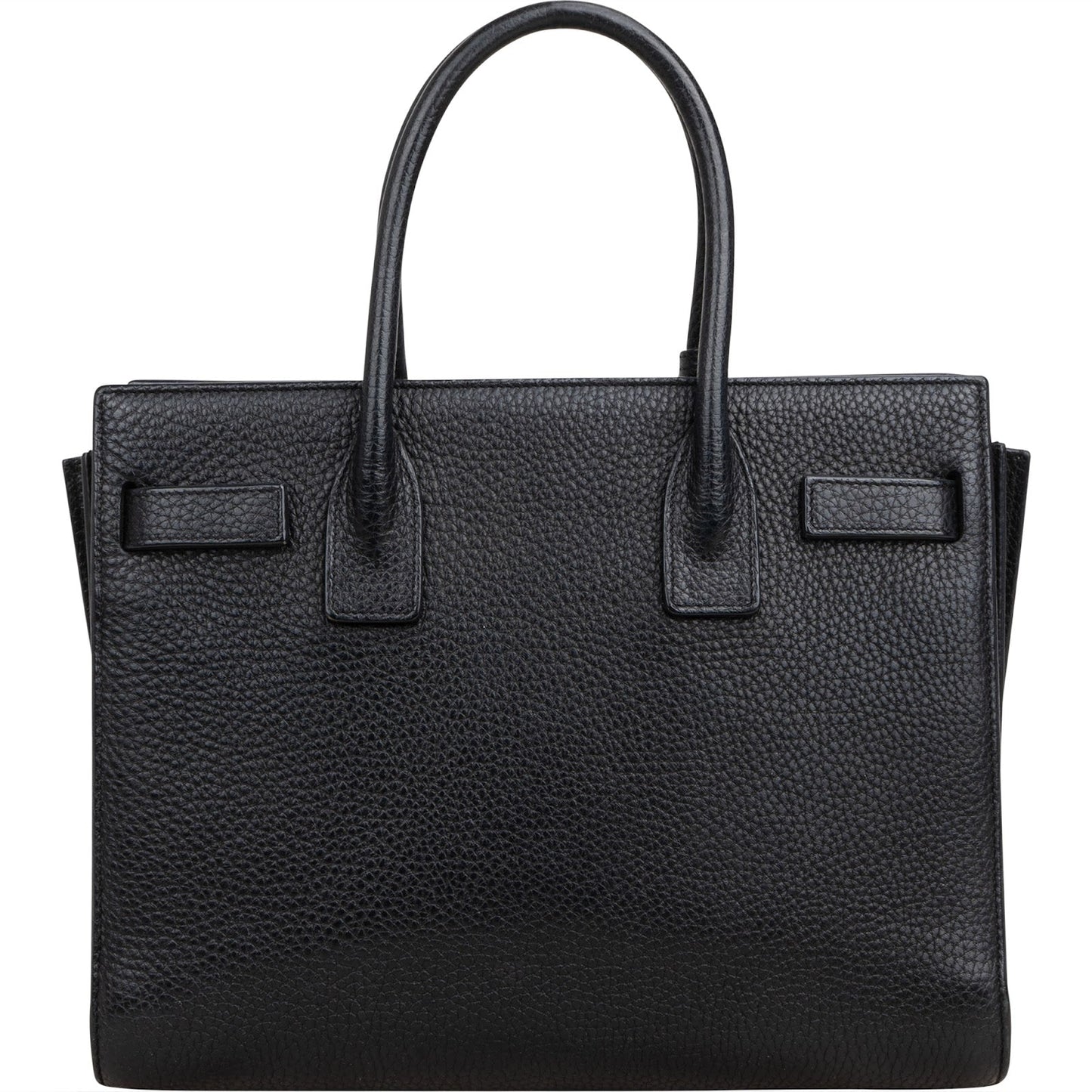Saint Laurent Grained Leather Sac de Jour Handbag