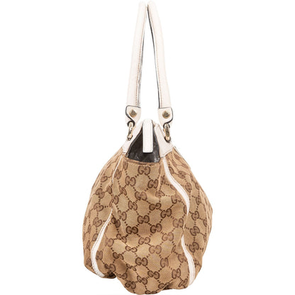 Gucci Monogram GG Canvas Abbey D-Ring Tote Shoulder Bag