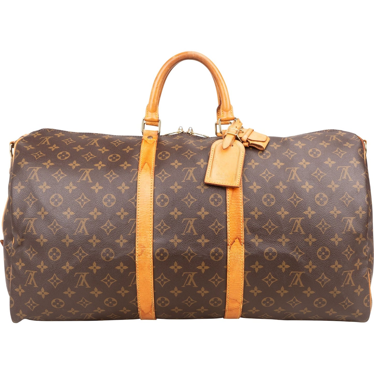 Louis Vuitton Monogram Canvas Keepall 55 Bandoulière Travel Bag