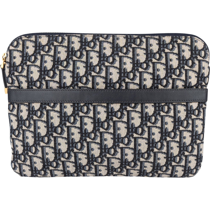 Dior Trotter Monogram Clutch