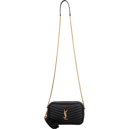 Saint Laurent Quilted Leather Lou Camera Crossbody Bag