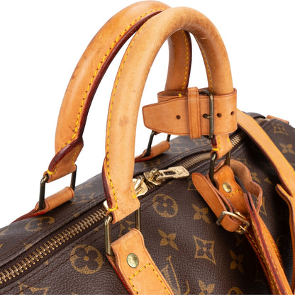 Louis Vuitton Monogram Canvas Keepall 45 Bandoulière Travel Bag