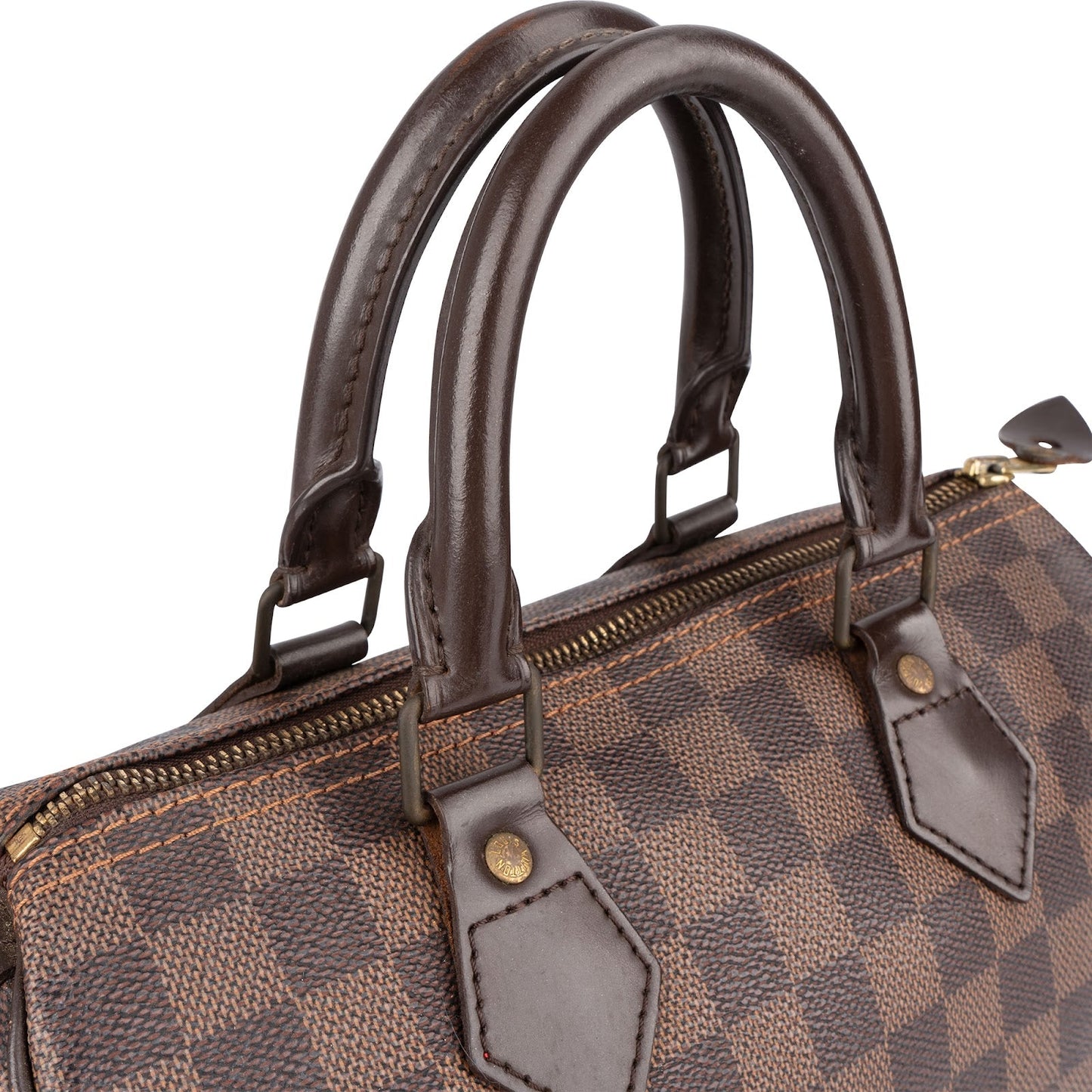 Louis Vuitton Monogram Damier Ebene Canvas Speedy 25 Handbag