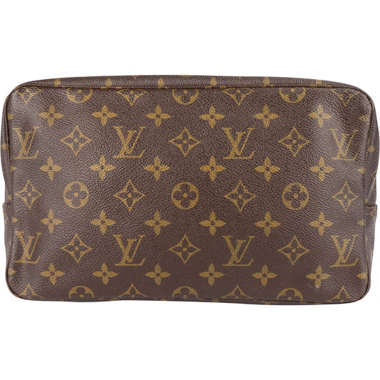 Louis Vuitton Monogram Canvas Trousse Toilette 28 Clutch