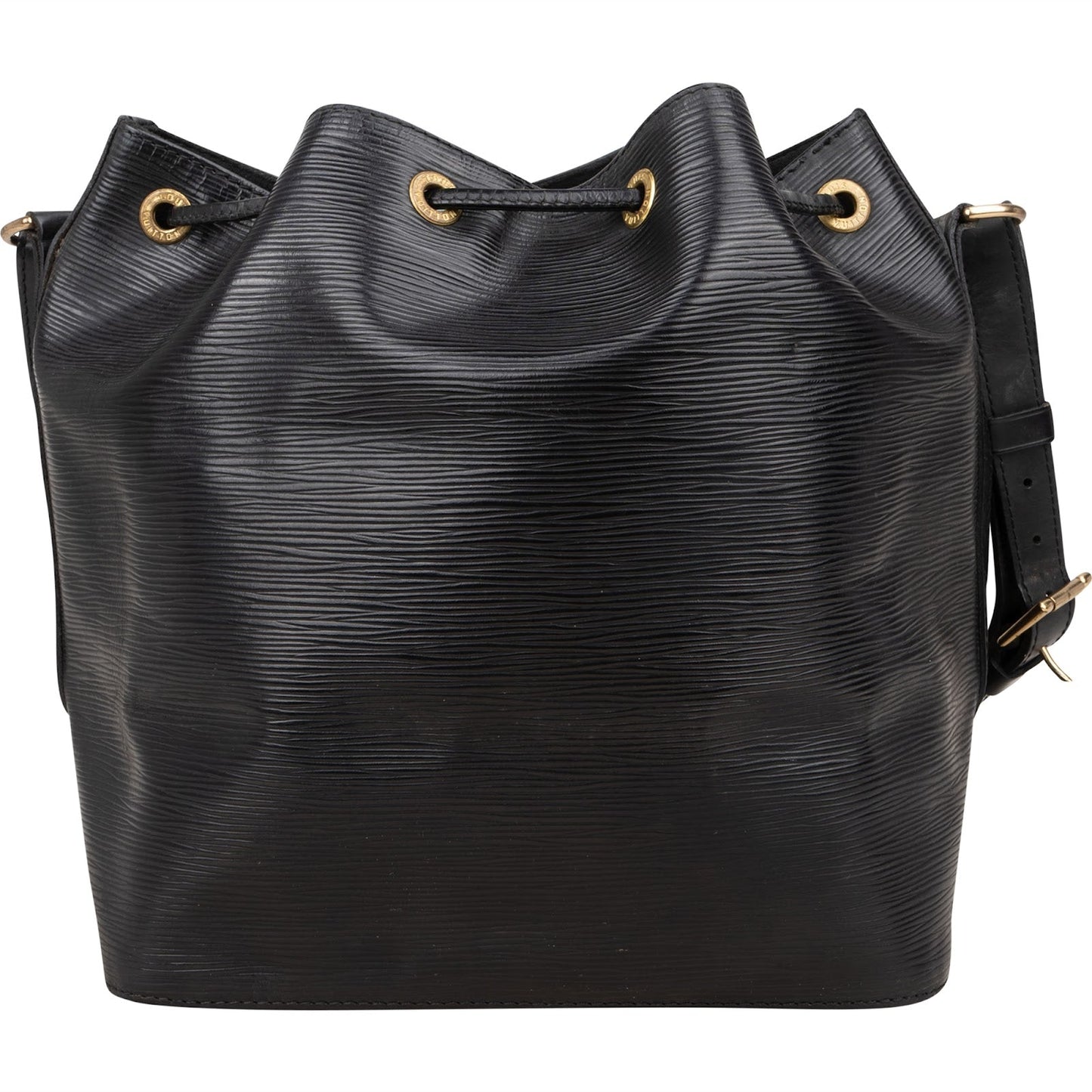 Louis Vuitton Noir Epi Leather Sac Noé Petit Shoulder Bag