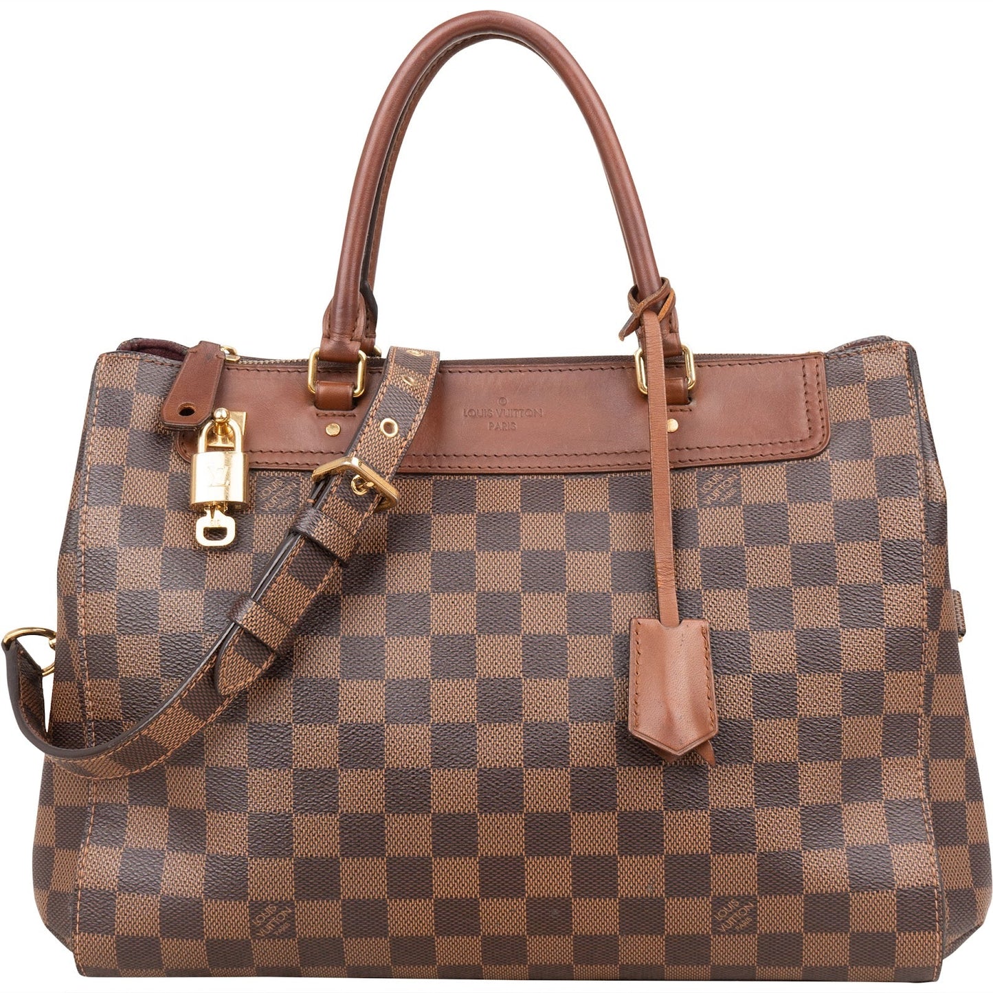 Louis Vuitton Monogram Damier Ebene Greenwich PM Handbag