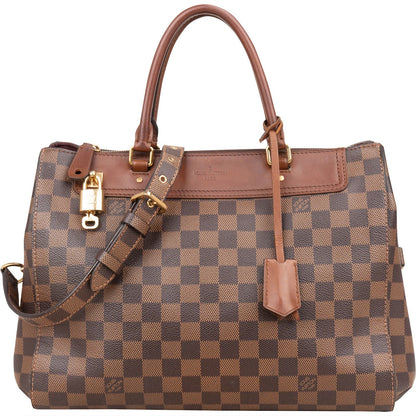 Louis Vuitton Monogram Damier Ebene Greenwich PM Handbag
