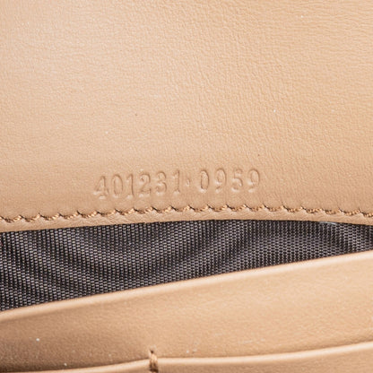 Gucci Monogram GG Supreme Canvas Dionysus Wallet On Chain Crossbody Bag
