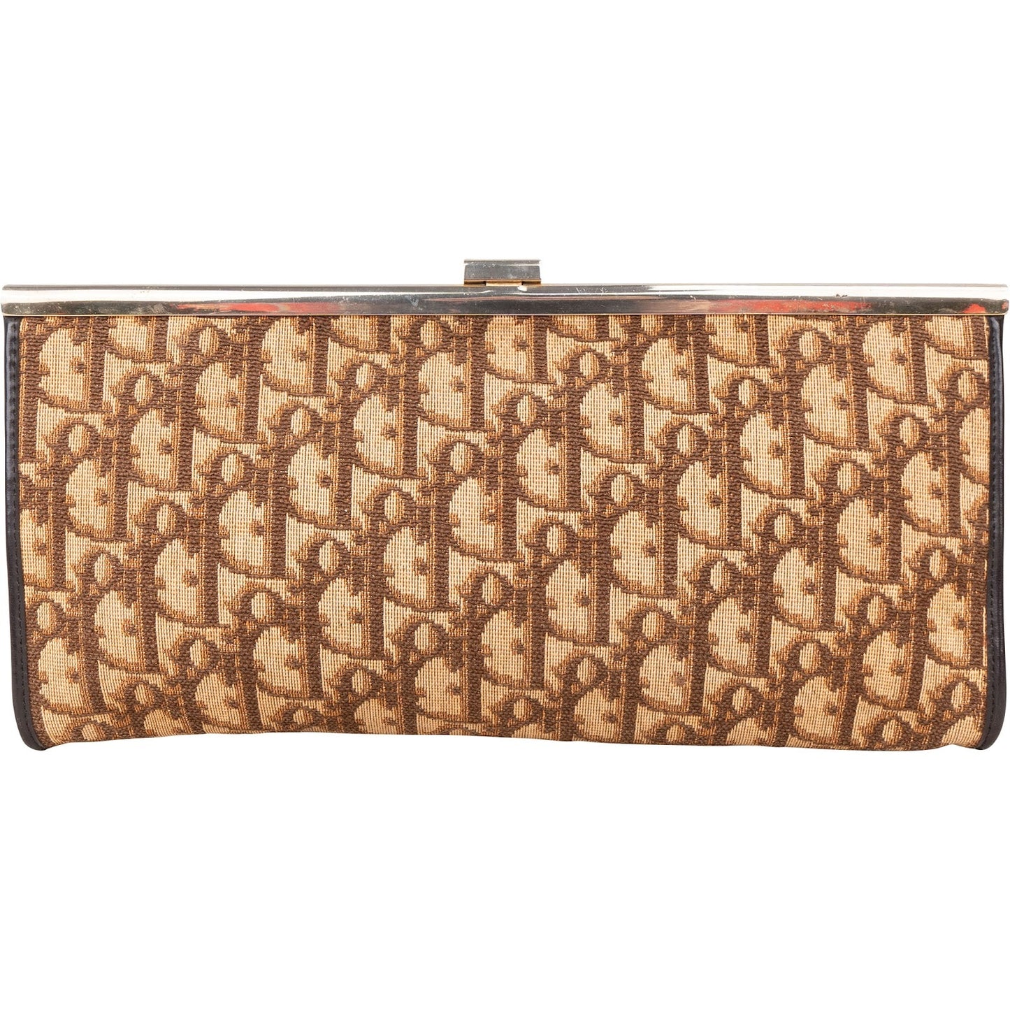 Christian Dior Trotter Monogram Vintage Clutch