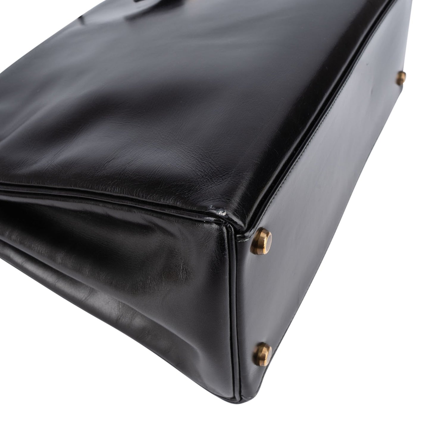 Hermès Box Calfskin Kelly 32 Retourne Handbag