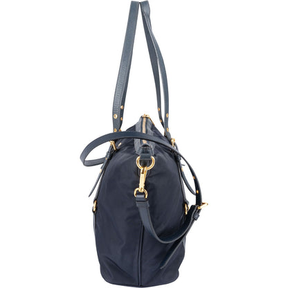 Prada Tessuto Saffiano Leather Tote Shoulder Bag