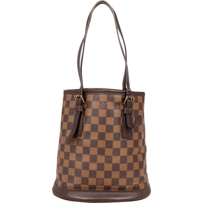 Louis Vuitton Monogram Damier Ebene Bucket PM Shoulder Bag