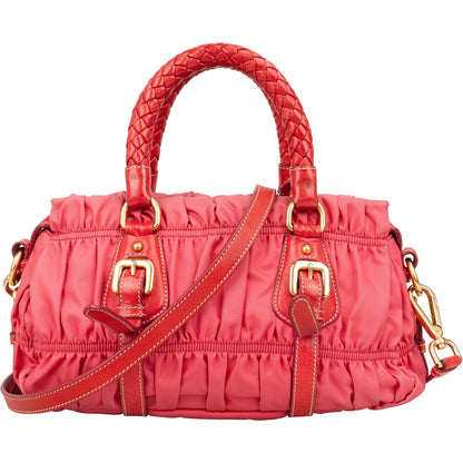 Prada Tessuto Gauffre Satchel Handbag
