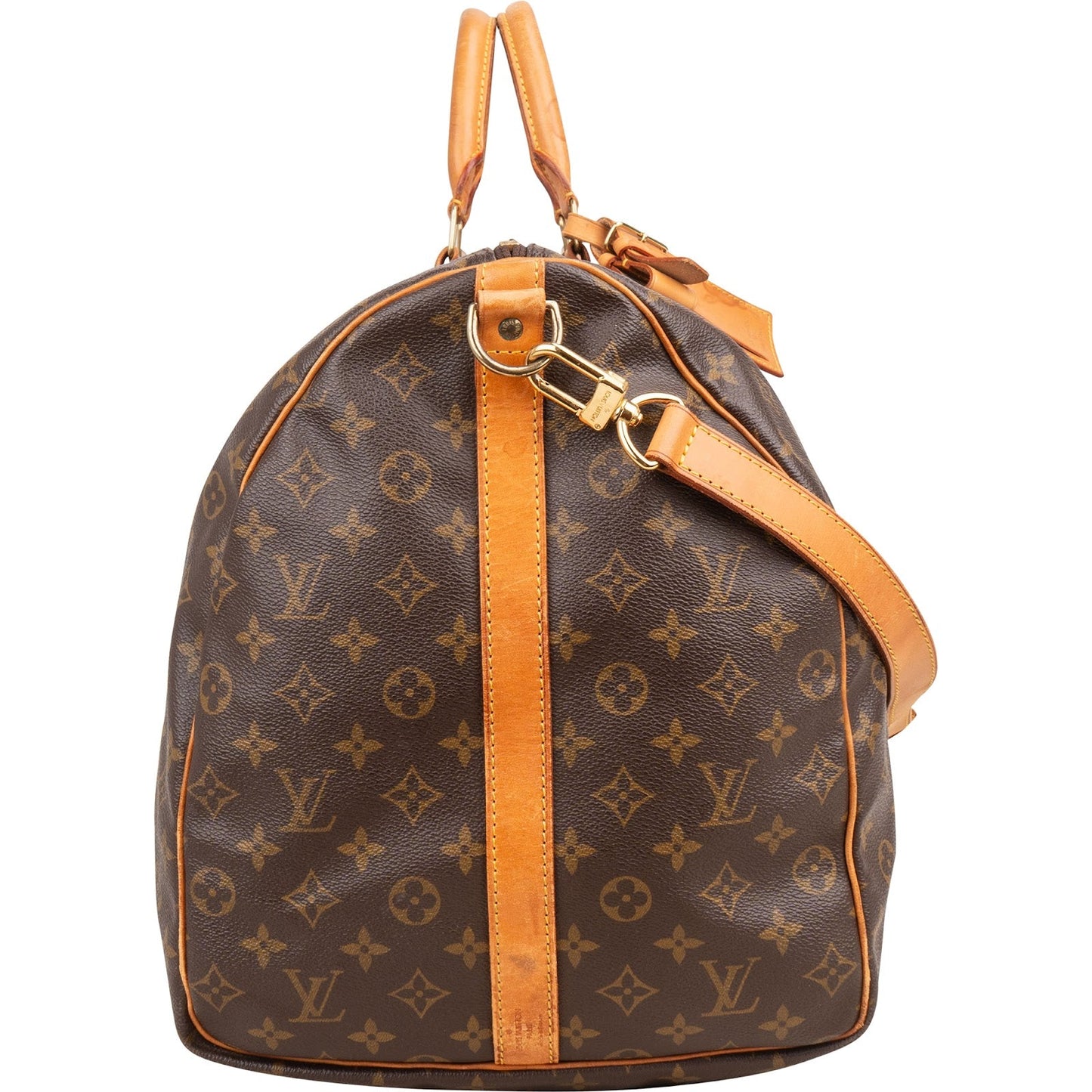 Louis Vuitton Monogram Canvas Keepall 60 Bandoulière Travel Bag