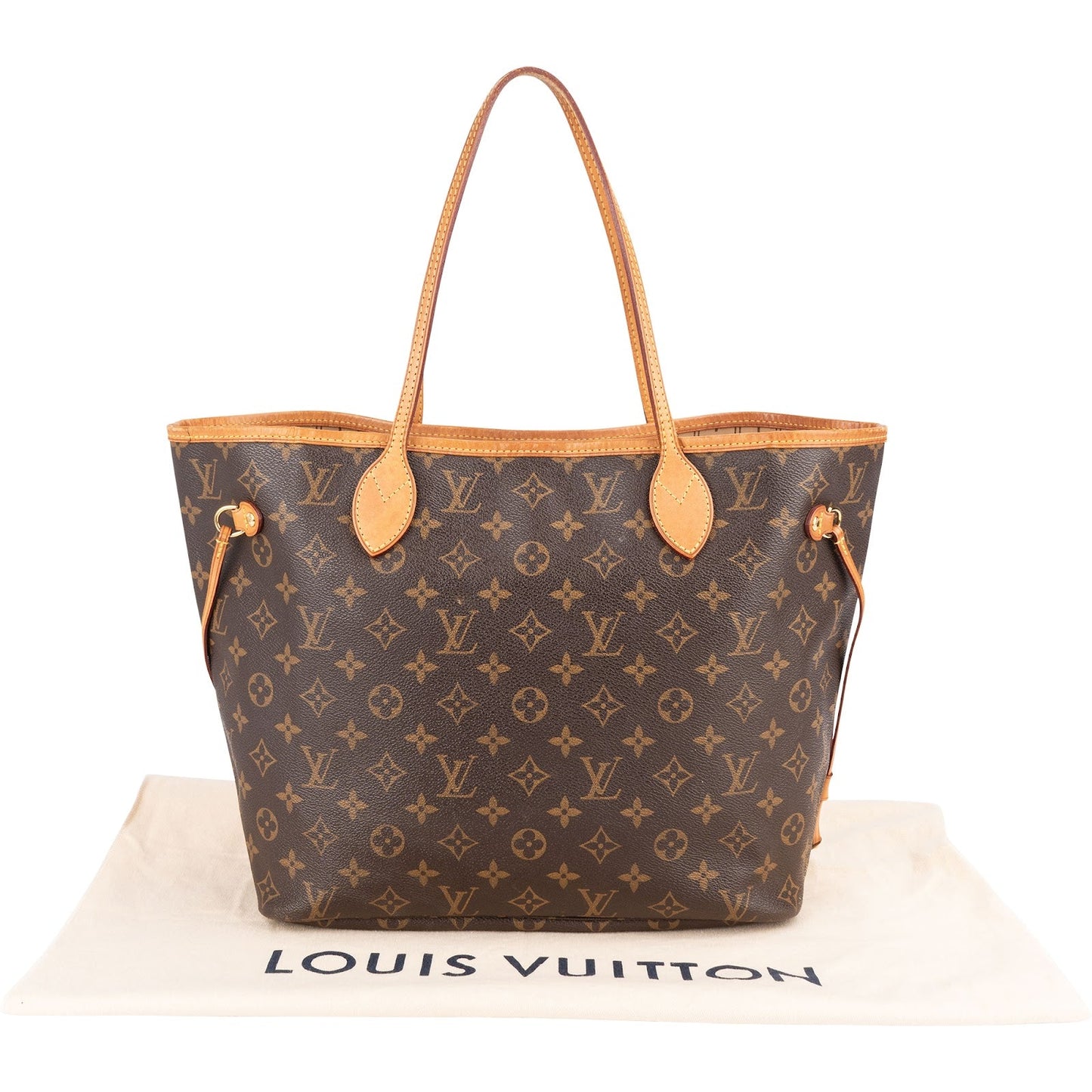Louis Vuitton Monogram Canvas Neverfull MM Shoulder Bag