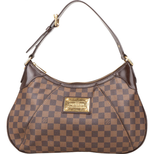 Louis Vuitton Monogram Damier Ebene Thames GM Shoulder Bag
