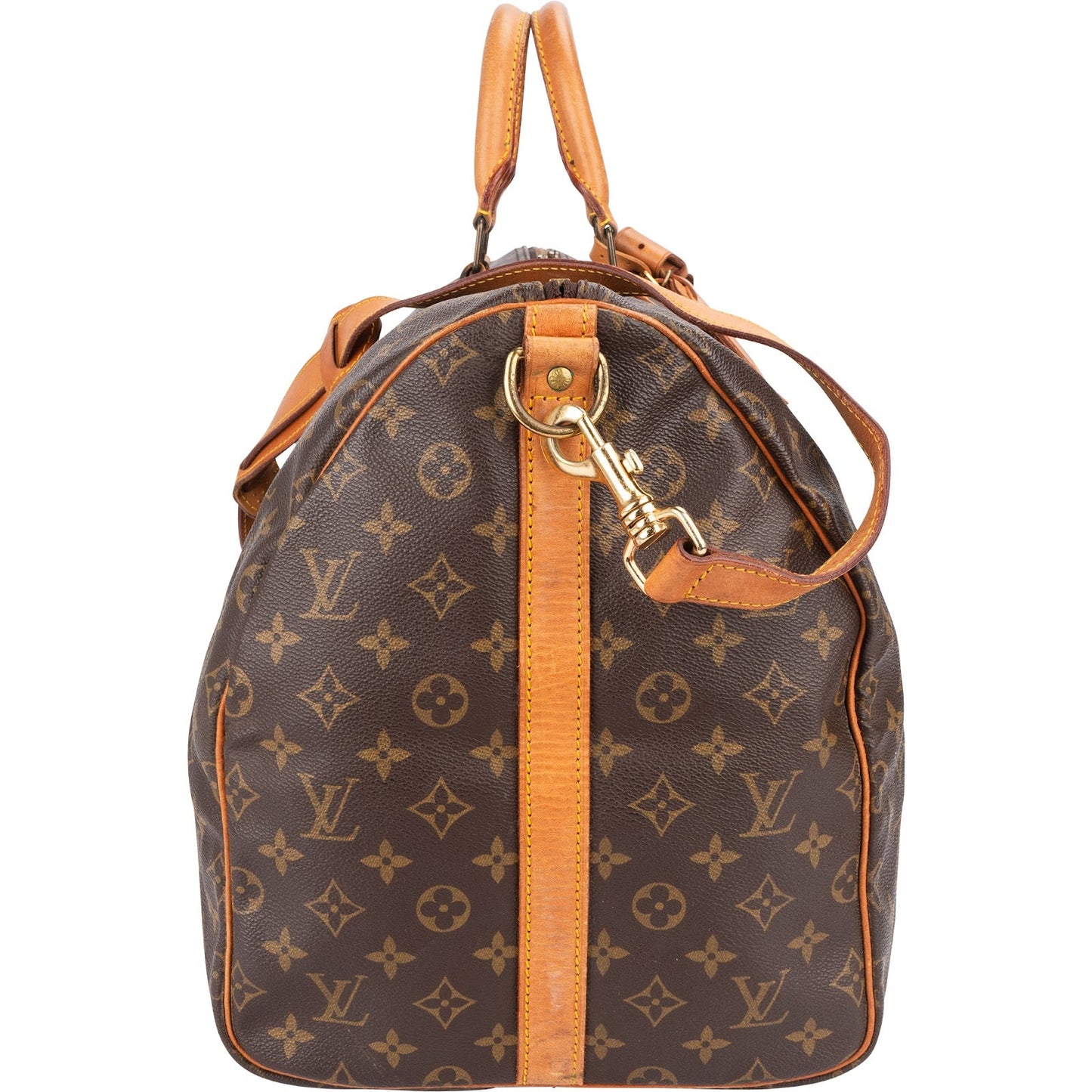Louis Vuitton Monogram Canvas Keepall 55 Bandoulière Travel Bag