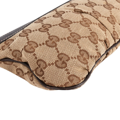 Gucci Monogram GG Charm Pochette Shoulder Bag