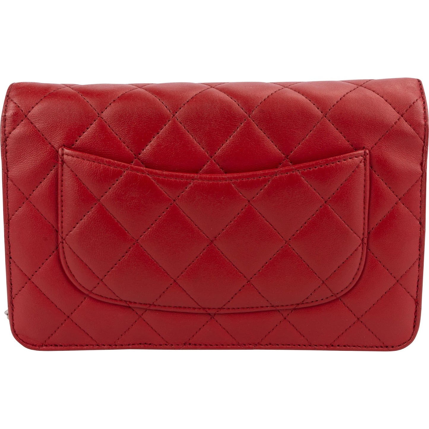 Chanel Quilted Lambskin Wallet on Chain Crossbody Bag