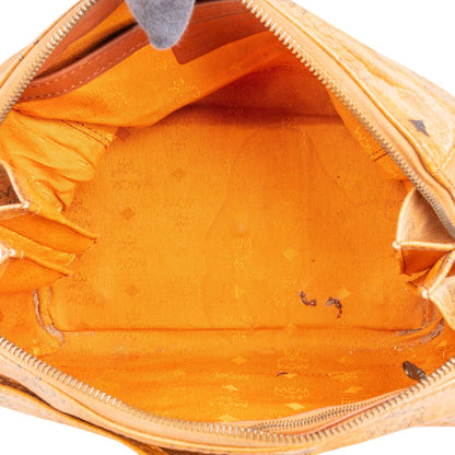 MCM Monogram Visetos Boston Bag Handbag