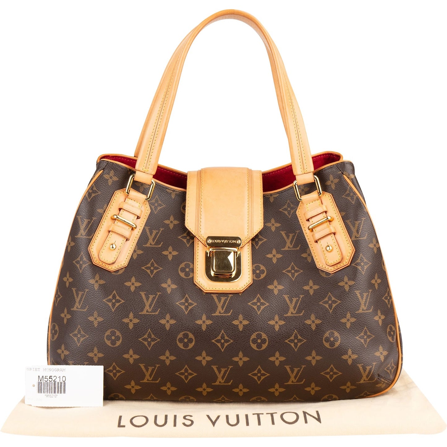 Louis Vuitton Monogram Canvas Griet Handbag