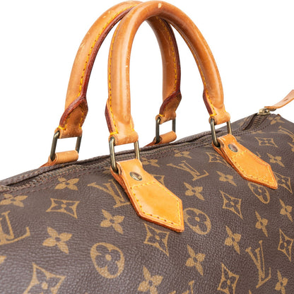 Louis Vuitton Monogram Canvas Speedy 40 Handbag