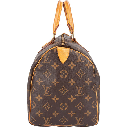 Louis Vuitton Monogram Canvas Speedy 30 Handbag
