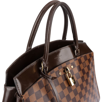 Louis Vuitton Monogram Damier Ebene Rivoli MM  Handbag