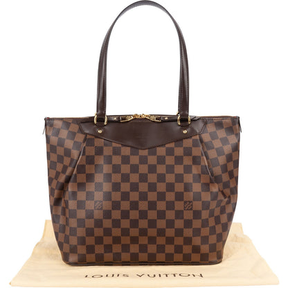 Louis Vuitton Monogram Damier Ebene Westminster GM Shoulder Bag
