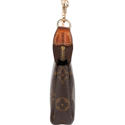 Louis Vuitton Monogram Canvas Mini Pochette Accessoires Shoulder Bag