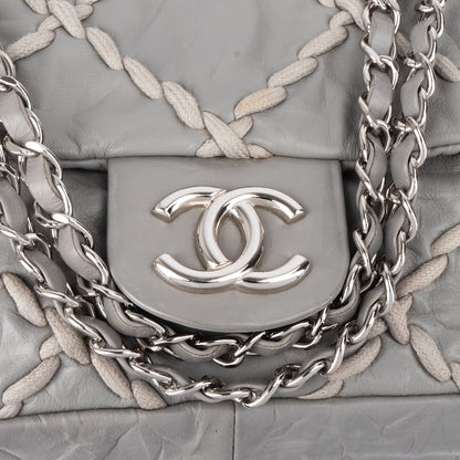 Chanel Leather Ultra Stitch Single Flap Shoulder Bag