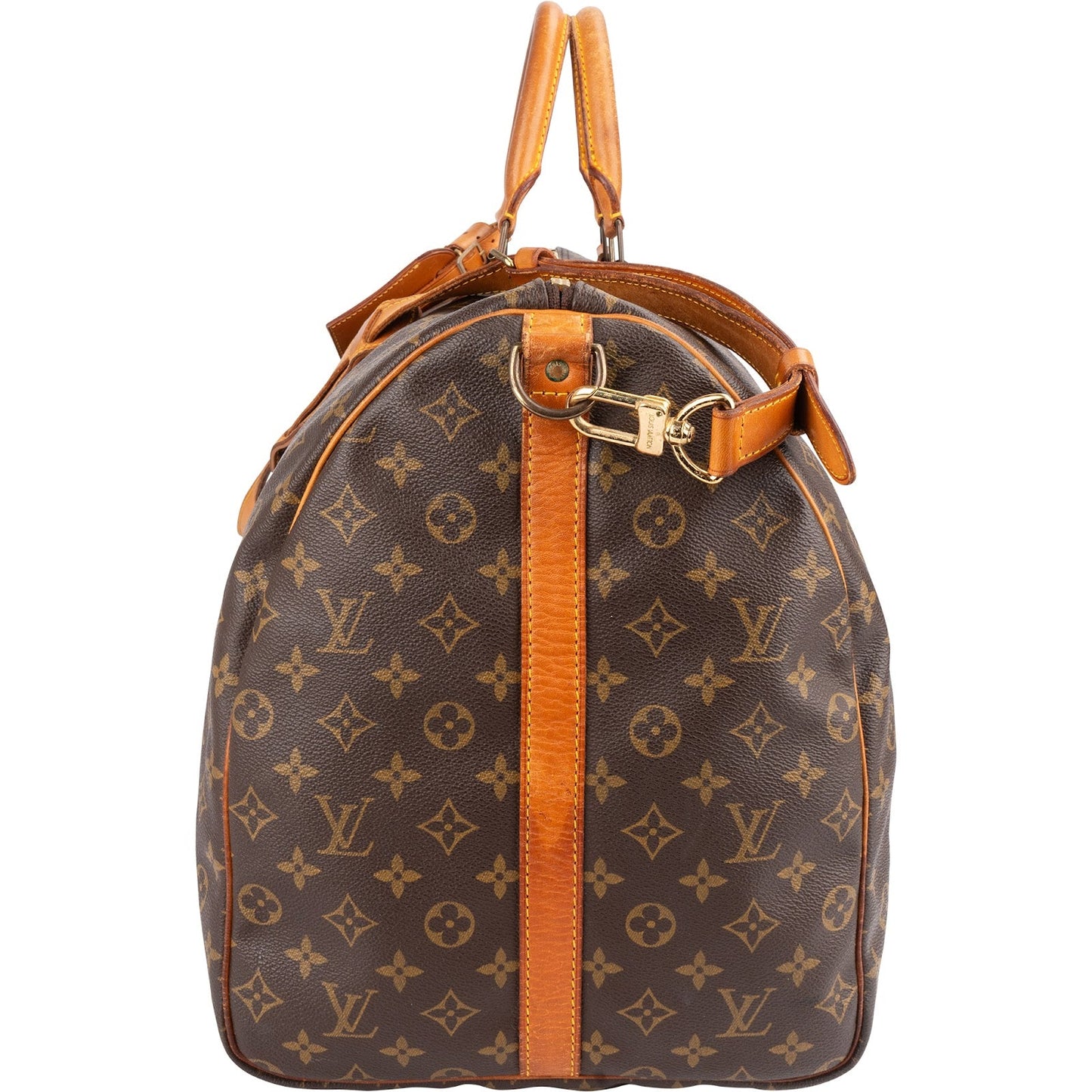 Louis Vuitton Monogram Canvas Keepall 60 Bandoulière Travel Bag