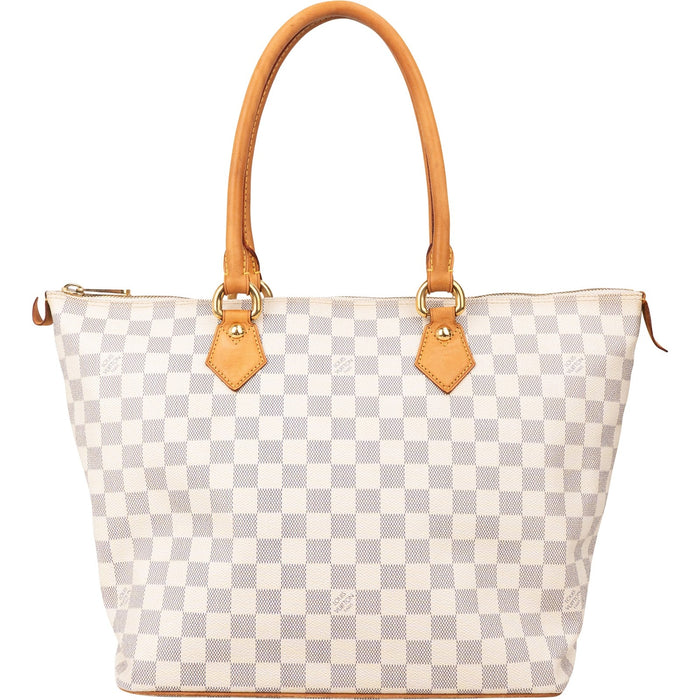Louis Vuitton Monogram Damier Azur Canvas Saleya MM Shoulder Bag