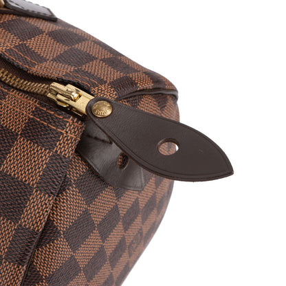 Louis Vuitton Monogram Damier Ebene Speedy 30 Handbag