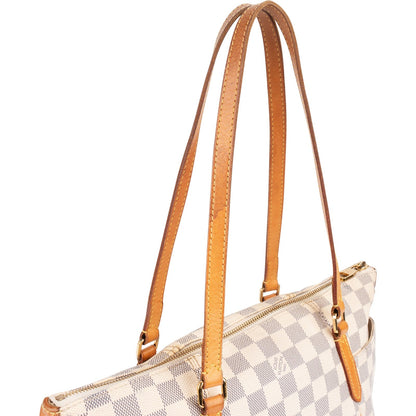 Louis Vuitton Monogram Damier Azur Totally PM Shoulder Bag
