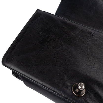 Chanel Aged Quilted Calfskin Medium Boy Crossbody Bag