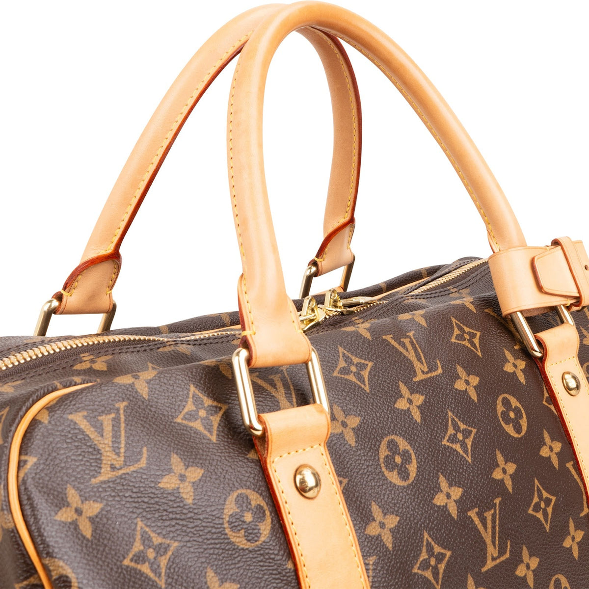 Louis Vuitton Monogram Canvas Carryall Weekender Handbag