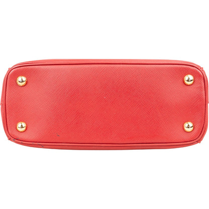 Prada Saffiano Leather Small Galleria Handbag