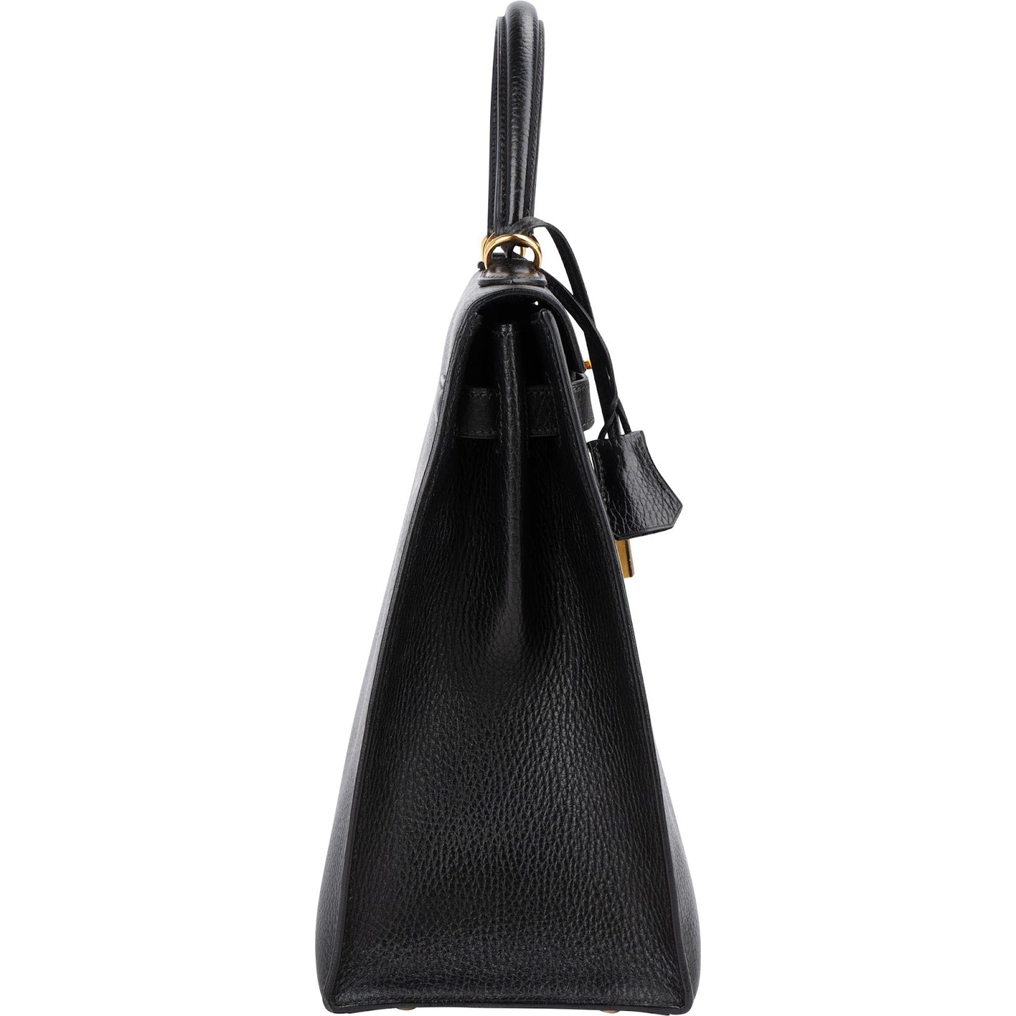 Hermès Ardennes  Leather Kelly 35 Sellier Handbag GHW