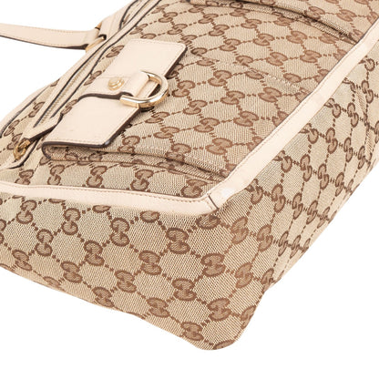 Gucci Monogram GG Canvas Abbey Shoulder Bag