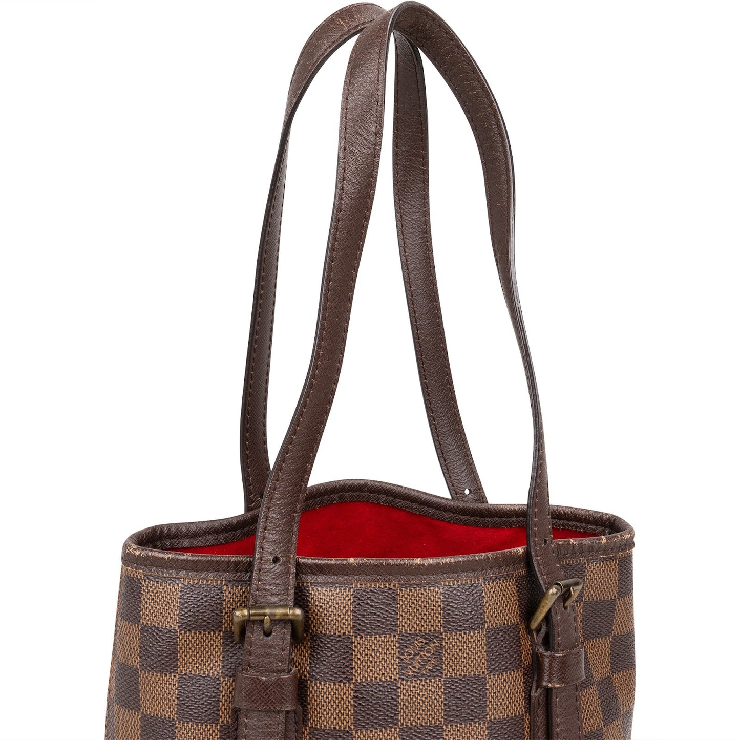 Louis Vuitton Monogram Damier Ebene Bucket PM Shoulder Bag