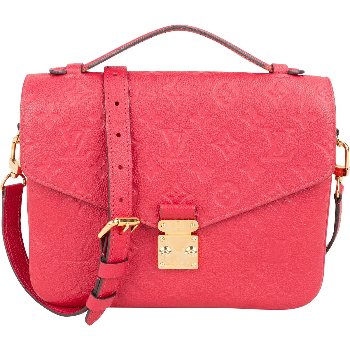 Louis Vuitton Leather Monogram Empreinte Pochette Métis Handbag