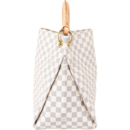 Louis Vuitton Monogram Damier Azur Canvas Artsy MM Shoulder Bag