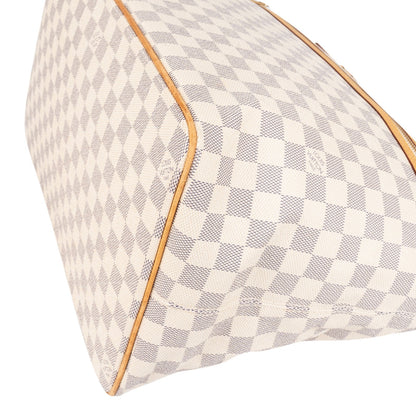 Louis Vuitton Monogram Damier Azur Saleya GM Shoulder Bag
