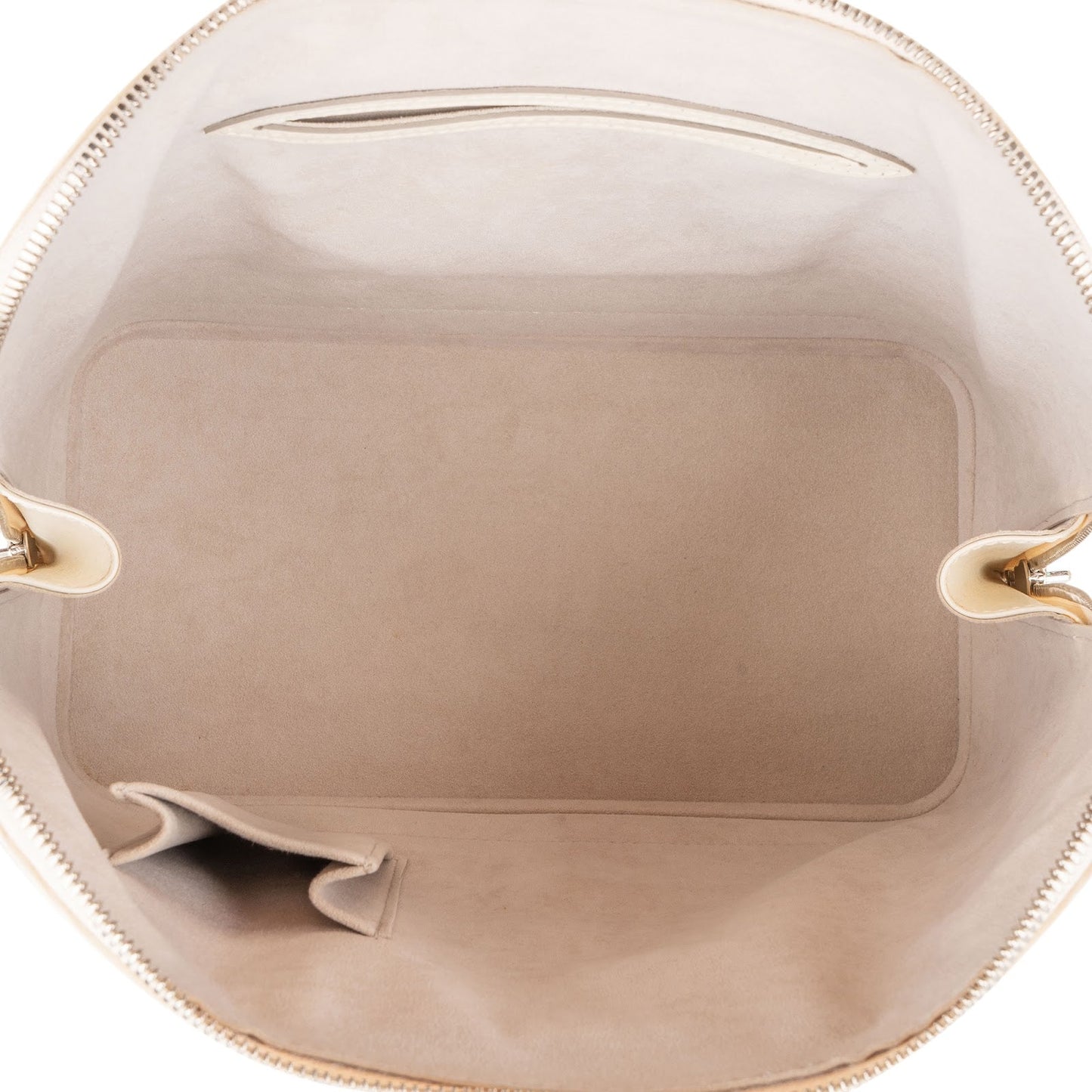 Louis Vuitton Ivory Epi Leather Alma PM Handbag