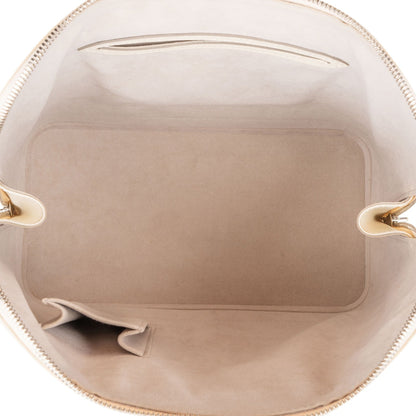 Louis Vuitton Ivory Epi Leather Alma PM Handbag