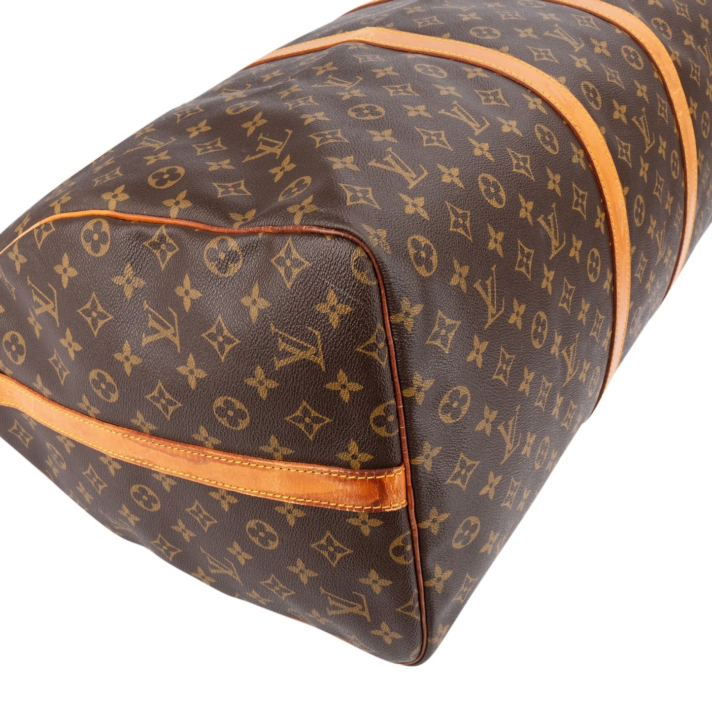 Louis Vuitton Monogram Canvas Keepall 60 Bandoulière Travel Bag