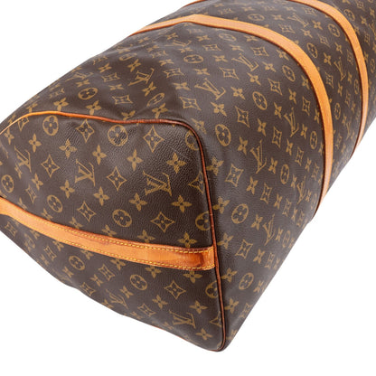 Louis Vuitton Monogram Canvas Keepall 60 Bandoulière Travel Bag