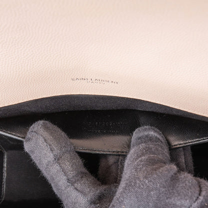 Yves Saint Laurent Grain De Poudre Matelassé Medium Envelope Crossbody Bag