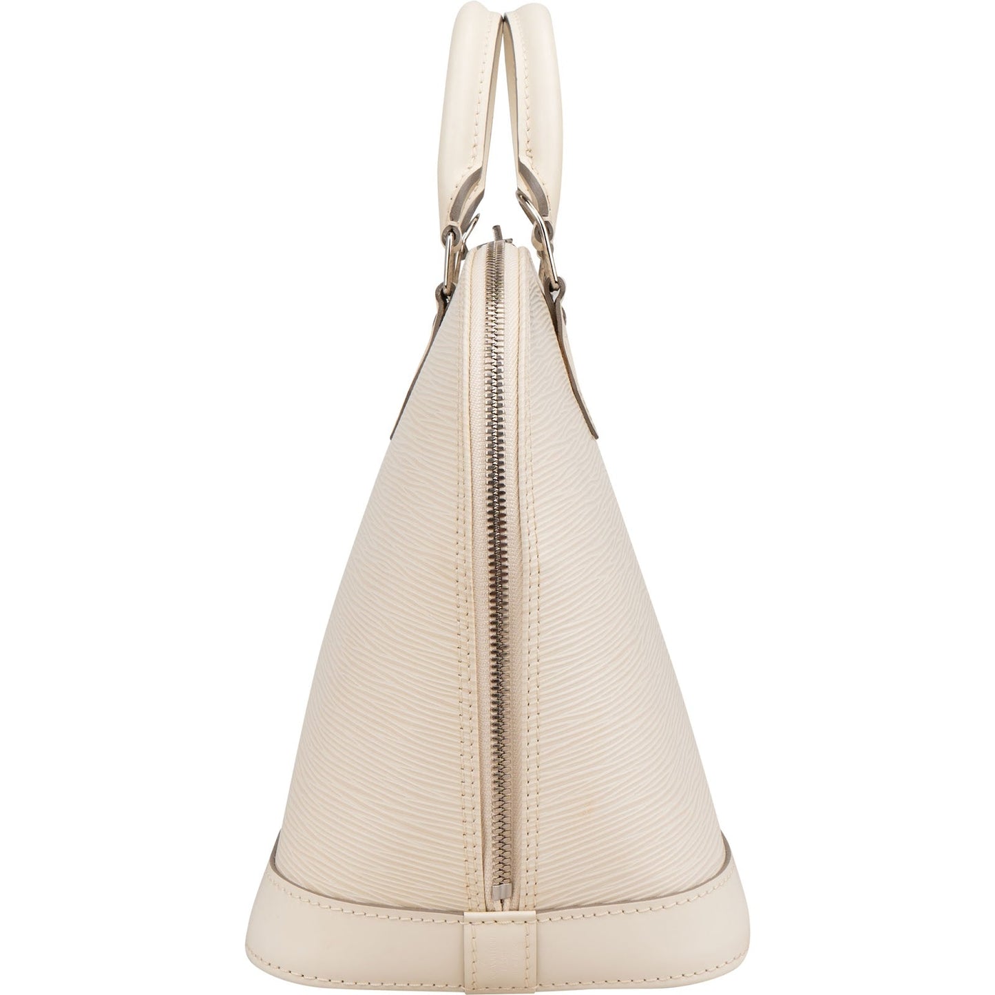 Louis Vuitton Ivory Epi Leather Alma PM Handbag